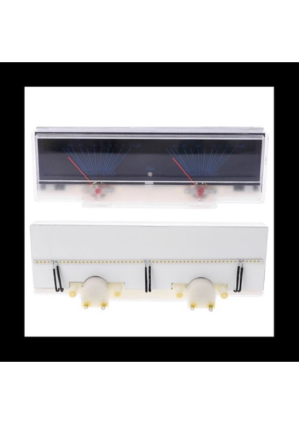 2x Vu Metre Ses Güç Amplifikatör Paneli Çift Analog Seviye Db Metre Arka Işıklı (Yurt Dışından) fırsatları