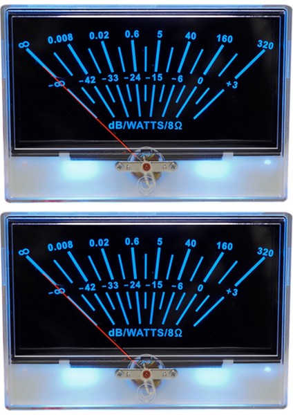 2x Sürücü Kartı P-134 Vu Metre Tahta Tahtası Vu Metre Ses Arka Işığı Analog Dijital Güç Ölçer (Yurt Dışından)