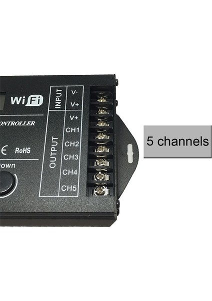 Dc 12V 24V Wifi Rgb Zaman Programlanabilir LED Denetleyici TC421 5 Kanallar 20A Ortak Anot Programlanabilir LED Strıt Dımmer (Yurt Dışından) indirimleri