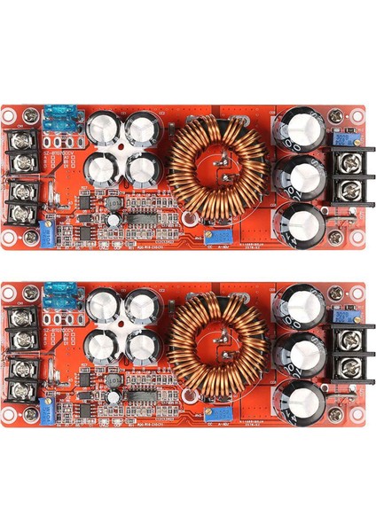 2x 1200W Yüksek Güçlü Dc-Dc Dönüştürücü Artırma Step-Up Güç Kaynağı Modülü 20A 8-60V Out 12-80V (Yurt Dışından)
