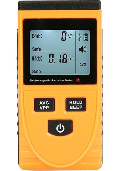 Soket Radyasyon Tespiti LCD Ekranlı Taşınabilir Dozimetre Sayacı Radyoaktif Dedektör GM3120 (Yurt Dışından)