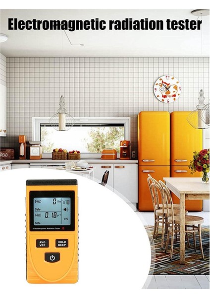 Soket Radyasyon Tespiti LCD Ekranlı Taşınabilir Dozimetre Sayacı Radyoaktif Dedektör GM3120 (Yurt Dışından) indirimleri