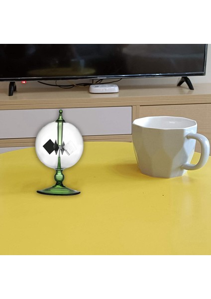 2x Yeşil Güneş Enerjisi Radyometresi Dolandırıcılar Güneş Enerjisi Eğirme Kanatları Yel Değirmeni Ev Masası Dekorasyon (Yurt Dışından) fırsatları