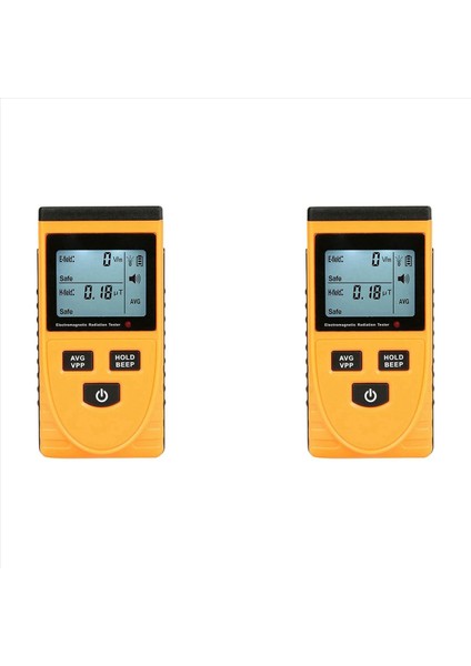 2x Soket Radyasyon Tespiti LCD Ekranlı Taşınabilir Dozimetre Tezgahı Radyoaktif Dedektör GM3120 (Yurt Dışından)