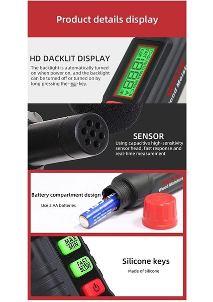 Mayilon HT64 30-130DB Doğru Ses Seviyesi Metre Decibel Gürültü Algılama Arka Aydınlatma Görüntüleme Frekans Aralığı 30Hz-8kh (Yurt Dışından) indirimleri