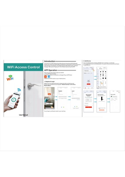 Sboard Mini Boyut Tek Kapılı Wifi Uzaktan Kumanda Erişim Kontrol Kurulu Paneli 12V Wıegand 26-44 Bıts Giriş Tuya 1000 Kullanıcı (Yurt Dışından)