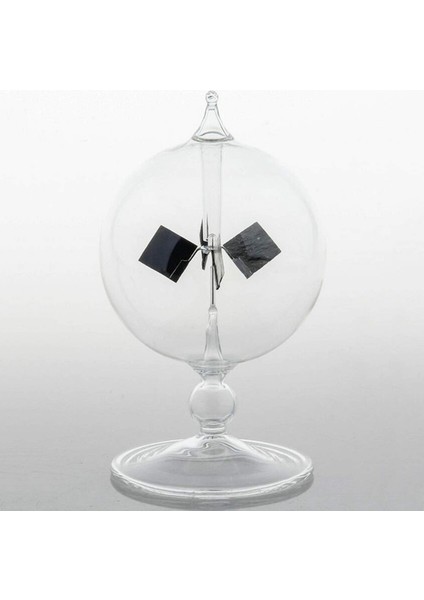 2x Açık Güneş Gücü Radyometre Güneş Işık Enerji Dönen Panolar Cam Radyometre Bilim Eğitim Işık Değirmeni (Yurt Dışından) fiyatları