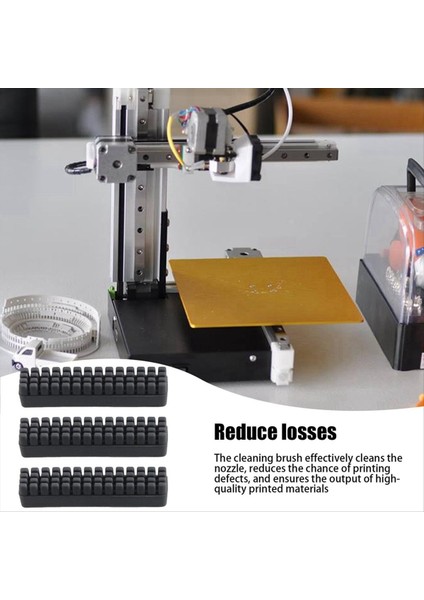 Bambu A1 Minis Nozul Silikon Fırçası Için 3D Yazıcı Meme Temizleyici Araç Geliştirilmiş Baskı Si (Yurt Dışından) modelleri