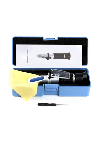 Şarap Testi Elçisi Refraktometre Şeker Içerik Test Cihazı Şeker 0-40% Alkol 0-25% Alkol Test Cihazı (Yurt Dışından)