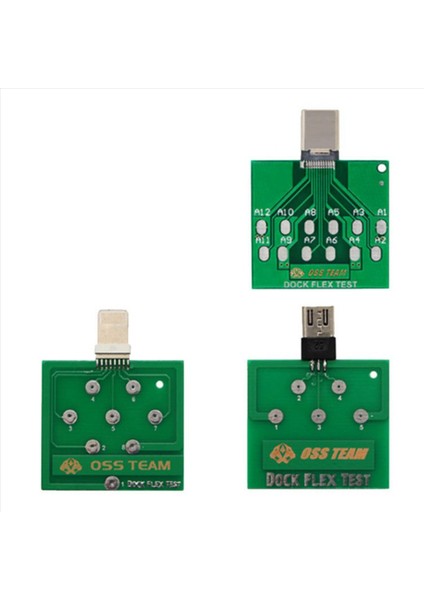 6pcs iPhone 13 Için Mikro-Usb Dock Flex Test Kartı 13 12 11 Android Telefon U2 Pil Gücü Şarj Dock Flex Test Aracı (Yurt Dışından) modelleri