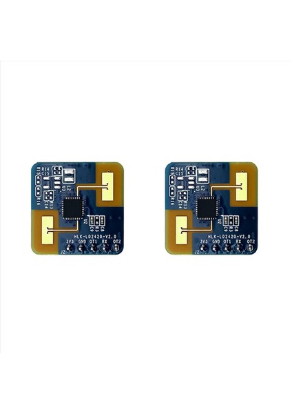 2x 24G Mmwave LD2420 Insan Varlığı Radar Sensörü Hareket Algılama Modülü (Yurt Dışından)