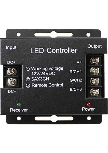 DC12-24V LED Şerit Işığı Rf Touch Uzaktan Denetleyici Dimmer 5050 Rgb Bant Işıkları Için Dimmer Parlaklığı Ayarlayın (Yurt Dışından) fırsatları