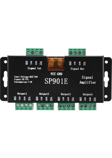2x SP901E LED Pixel WS2812B WS2811 Spı Sinyal Amplifikatörü WS2813 SK6812 WS2815 WS2801 SK9822 Ved Tüm Rgb (Yurt Dışından) fiyatları