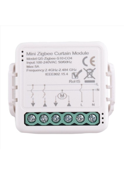 Tuka Akıllı Zigbee Perde Anahtar Modülü Millete Enstitüsü Elektrik Motorlu Akıllı Yaşam Uygulaması Uzaktan Kumanda (Yurt Dışından)