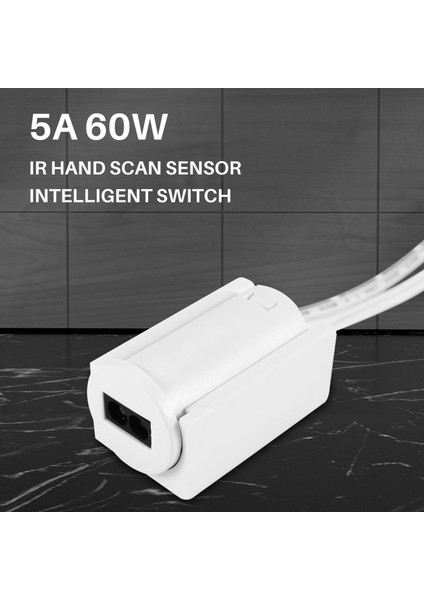 5A 60W Ir El Süpürme Sensörü Akıllı Anahtar Dc 12V/24V Kesinti Konnektörü El Dalga LED Şeritler Için Işık Hareket Anahtarı (Yurt Dışından) fiyatları