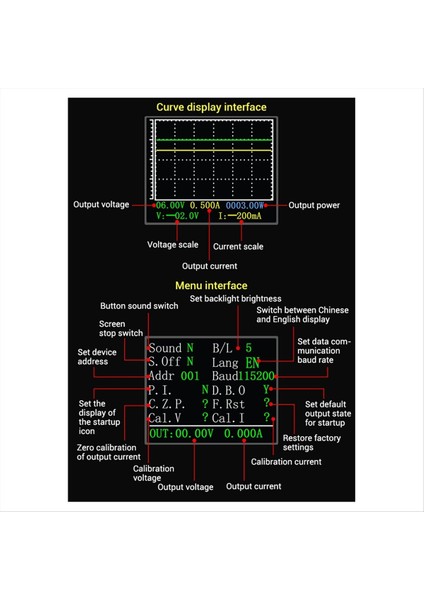 SK40C Renk Ekran Cnc Ayarlanabilir Voltaj Regülasyonu Güç Kaynağı Sabit Voltaj Sabit Akım Şarj Modülü 40W (Yurt Dışından)