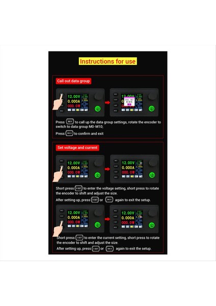 SK40C Renk Ekran Cnc Ayarlanabilir Voltaj Regülasyonu Güç Kaynağı Sabit Voltaj Sabit Akım Şarj Modülü 40W (Yurt Dışından) fırsatları