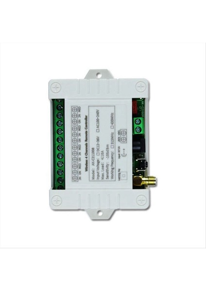 AC100-240V Kablosuz 4ch Uzaktan Kumanda LED Işık Anahtarı Rölesi Çıkış Radyosu Rf Uzaktan Kumanda 433MHZ Alıcı (Yurt Dışından) indirimleri