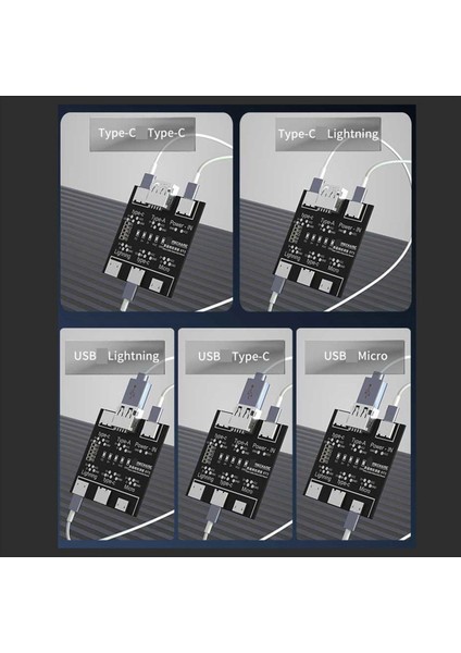 2x Dt3 Veri Kablosu Algılama Kart Ios Için USB Kablo Test Cihazı Android Tip-C Kısa Devre Açma-Kapama Anahtarlama Test Kartı (Yurt Dışından) fırsatları