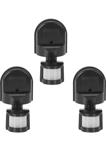 3x AC110V-240V Dış Mekan Pır Hareket Sensörü Anahtarı Duvar Işık Lambası 180 Derece Sensör Dedektörü Pır Hareket Sensörü LED Anahtarı (Yurt Dışından)