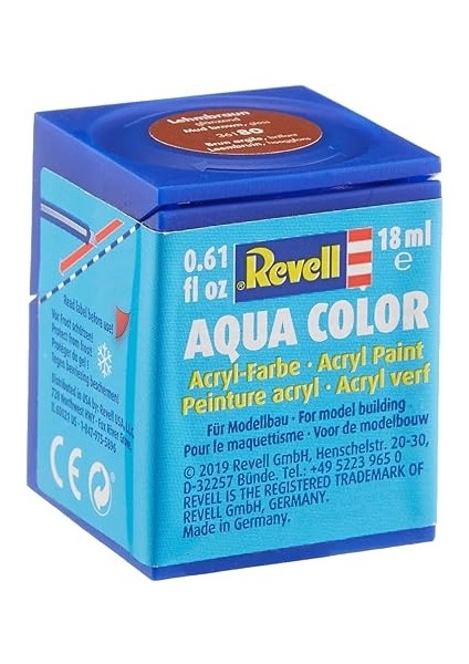 - Su Bazlı Maket Boyası Zümrüt Yeşili Parlak 18 ml (36161) + 6 Revell Set