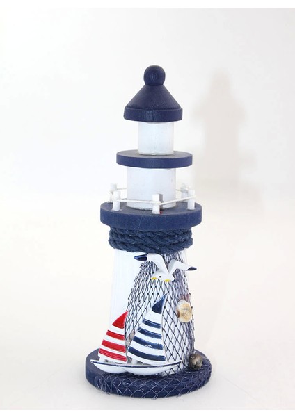 Ahşap Marin Deniz Feneri ALK2438 - Lisinya