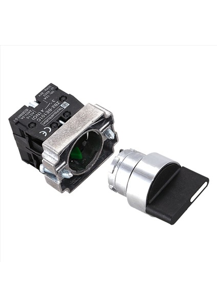 8pcs 22MM Mandal 2 No 3-Positeli Döner Seçici Seçme Anahtarı ZB2-BE101C Siyah (Yurt Dışından) indirimleri