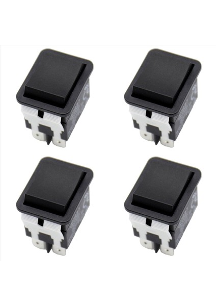 4x Rocker Switch HY12-9-3 6pins Endüstriyel Elektrik Rocker Switch 125V/250V Pushbutton (Yurt Dışından)