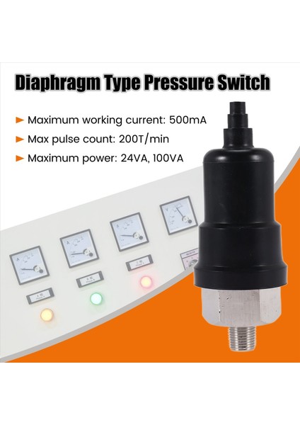 1/8 Inç Erkek QPM11-AYARLANABILIR Diyafram Tipi Basınç Anahtarı Normal Açık (Yurt Dışından) fırsatları