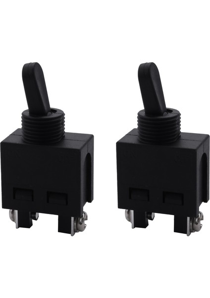 Açı Öğütücü Için 2x 250V Açma/kapalı Konum Geçiş Anahtarı (Yurt Dışından)