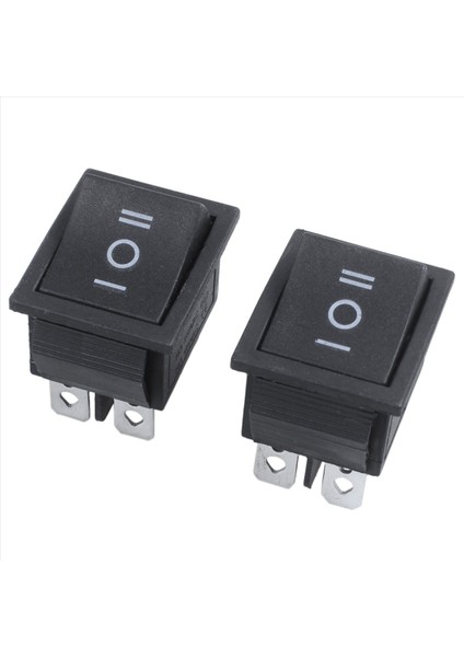 20 Pcs 6 Pin Dpdt Siyah Düğmesi Aç/kapalı/açık Rocker Anahtarı Ac 250V/15A 125V/20A (Yurt Dışından) modelleri