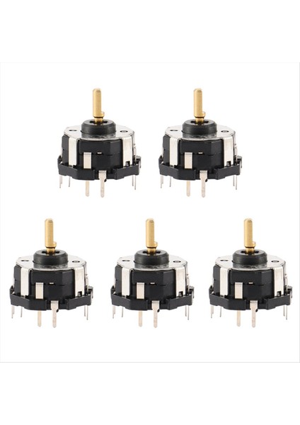 RKJXT1F42001 4 Yolu Anahtar Araç Navigasyon Enkoder Push Anahtar Kodlayıcı ile Anahtar Rocker Anahtarı 5 Pcs (Yurt Dışından)