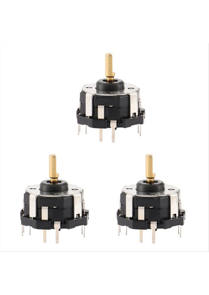3x RKJXT1F42001 4 Yollu Araç Navigasyon Enkoder Push Switch Encoder ile Anahtar Rocker Anahtarı (Yurt Dışından)