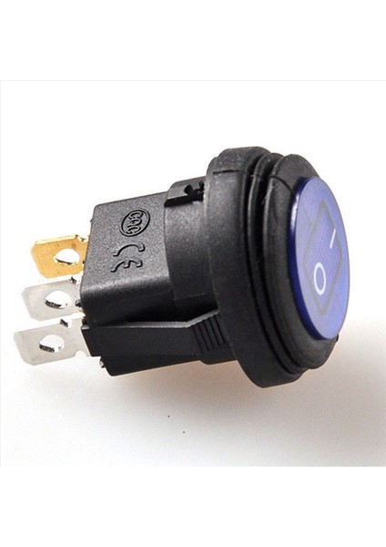 30 Pcs 12V 20A Su Geçirmez Yuvarlak Açık/kapalı Rocker Switch Otomatik Tekne Spst (Yurt Dışından) fırsatları