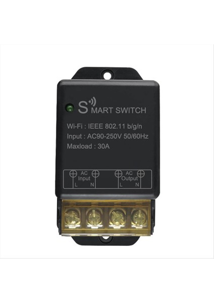 Ana Sayfa Wifi Switch 30A AC90-250V Kablosuz Uzaktan Kontrol Off Dıy Devre Kesici Alexa Home ile Çalışır (Yurt Dışından)