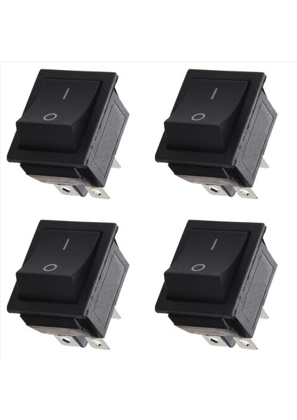 4x Ac 250V 16A 4 Pin Açık/kapalı G/ç 2 Konum Dpst Snap Tekne Rocker Switch 28X21MM (Yurt Dışından)