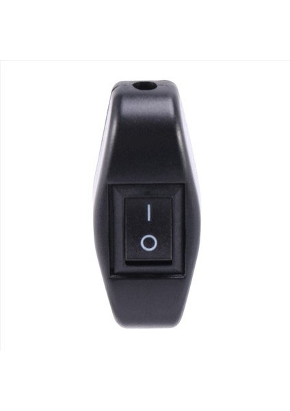 8x Siyah Yatak Odası Kapalı Düğme Satır Anahtarı 6A/250VAC 10A/125VAC (Yurt Dışından) modelleri