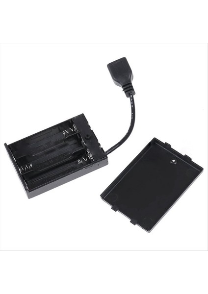 USB Dişi Konnektöre Bağlı Kapak ve Anahtarlı 3xaa Pil Kutusu USB Dişi Soket Pil Tutucusu (Yurt Dışından) modelleri