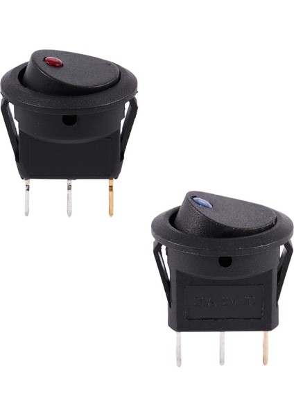 2x 12V LED Inverter Sallanan Rocker Switch Tow An-On-On-On-On-On-On Too Araç Mavi ve Kırmızı (Yurt Dışından) fiyatları