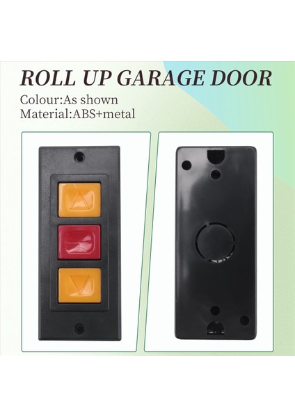 Garaj Kapısı Açıcı Elektrikli Kapı Rulosu Anahtarı Kilit Kutusu Yüzeye Monte Gizli Düğme Anahtarı C (Yurt Dışından) indirimleri