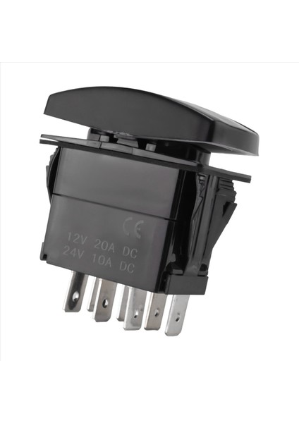 7pin Lazer Anlık Rocker Anahtarı Vinç Vinçinde Vinç 12V On-Off-On-On LED Açık Yeşil (Yurt Dışından)