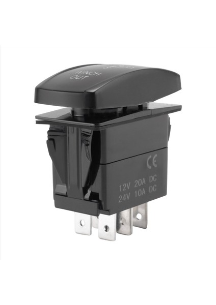 7pin Lazer Anlık Rocker Anahtarı Vinç Vinçinde Vinç 12V On-Off-On-On LED Açık Yeşil (Yurt Dışından) fiyatları