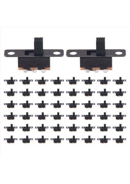 50 Pc On/on 2 Konum 1P2T Spdt Mini Panel Slayt Anahtarı Lehim Lug SS12F1-G3 (Yurt Dışından) fiyatları
