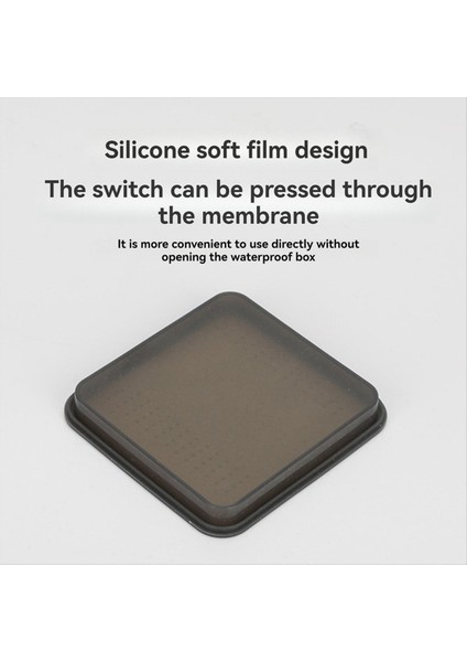 IP66 Su Geçirmez Anahtar Park Yüzme Havuzu Basamak Önleyici Sıçrama Endüstriyel Güç Duvar Anahtarı Dış Mekan Su Geçirmez Anahtar B (Yurt Dışından) modelleri