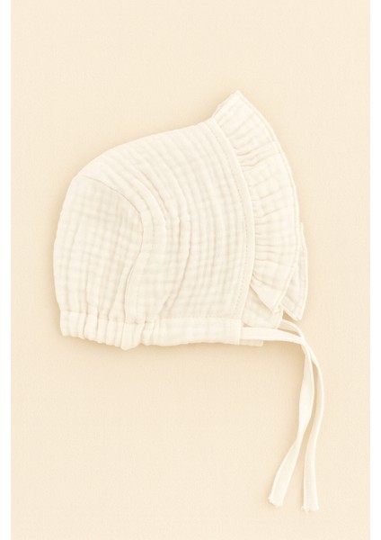 4 Katlı Müslin Yeni Doğan Seti Hastane Çıkışı (Alt Üst Bebek Kıyafeti-Eldiven-Şapka-Üçgen Önlük) fiyatları