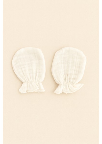 4 Katlı Müslin Yeni Doğan Seti Hastane Çıkışı (Alt Üst Bebek Kıyafeti-Eldiven-Şapka-Üçgen Önlük) fırsatları