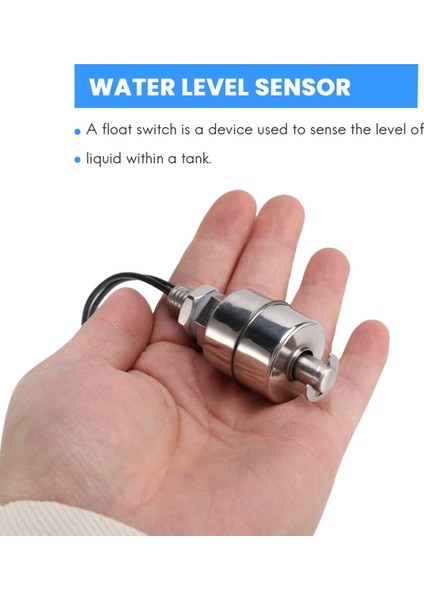 Akvaryum Havuzu Sıvı Su Seviye Sensörü Paslanmaz Çelik Şamandıra Anahtarı (Yurt Dışından) fırsatları