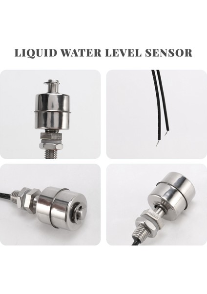Akvaryum Havuzu Sıvı Su Seviye Sensörü Paslanmaz Çelik Şamandıra Anahtarı (Yurt Dışından) indirimleri