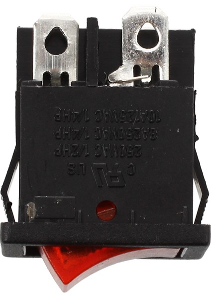 3pcs Kırmızı Işık 4 Pin Dpst On-Off Boat Rocker Switch 6A/250V 10A/125V Ac (Yurt Dışından) fırsatları