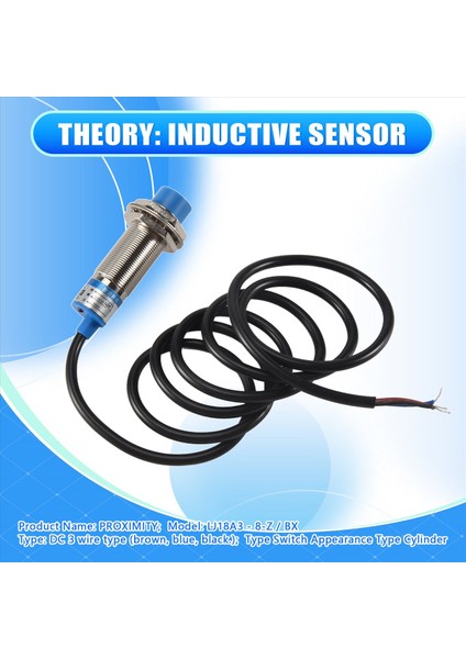 LJ18A3-8-Z / Bx DC6-36V 8 mm Tübüler Endüktif Yakınlık Sensörü Anahtar Dedektörü Npn (Yurt Dışından) indirimleri
